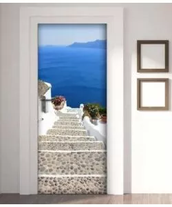 Rivestimento per porta santorini, 83x210 cm